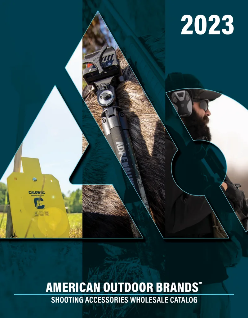 Portada de American Outdoor Brands · Accesorios de tiro 2023