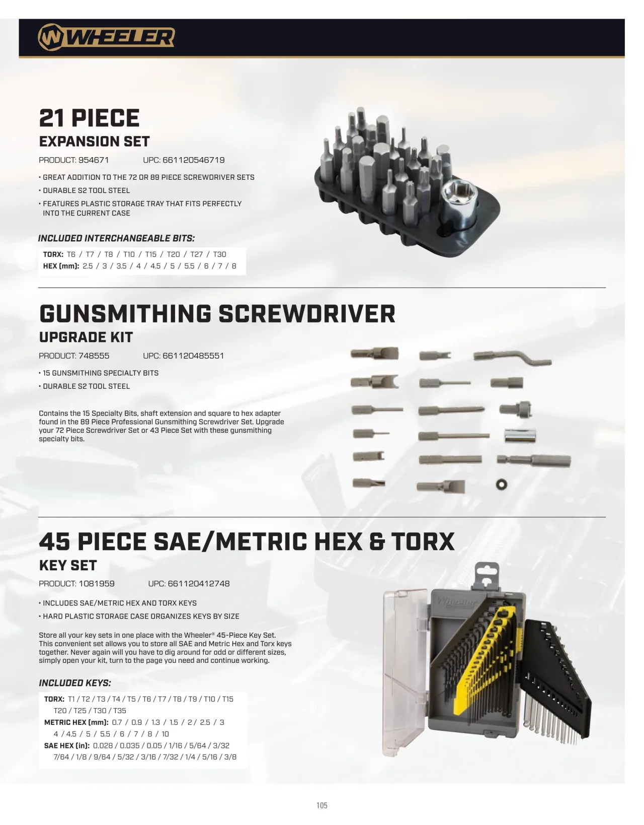 Página 105 de American Outdoor Brands · Accesorios de tiro 2023
