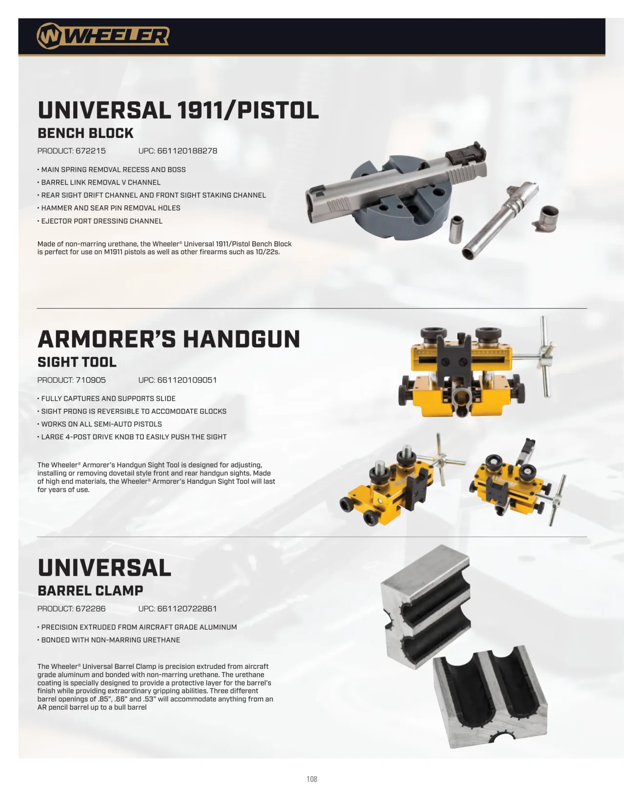 Página 108 de American Outdoor Brands · Accesorios de tiro 2023