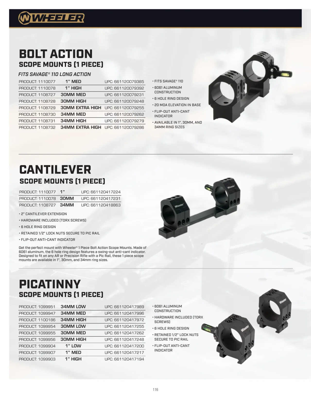 Página 116 de American Outdoor Brands · Accesorios de tiro 2023