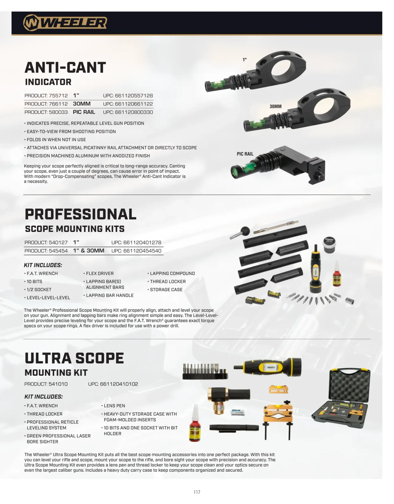 Página 117 de American Outdoor Brands · Accesorios de tiro 2023