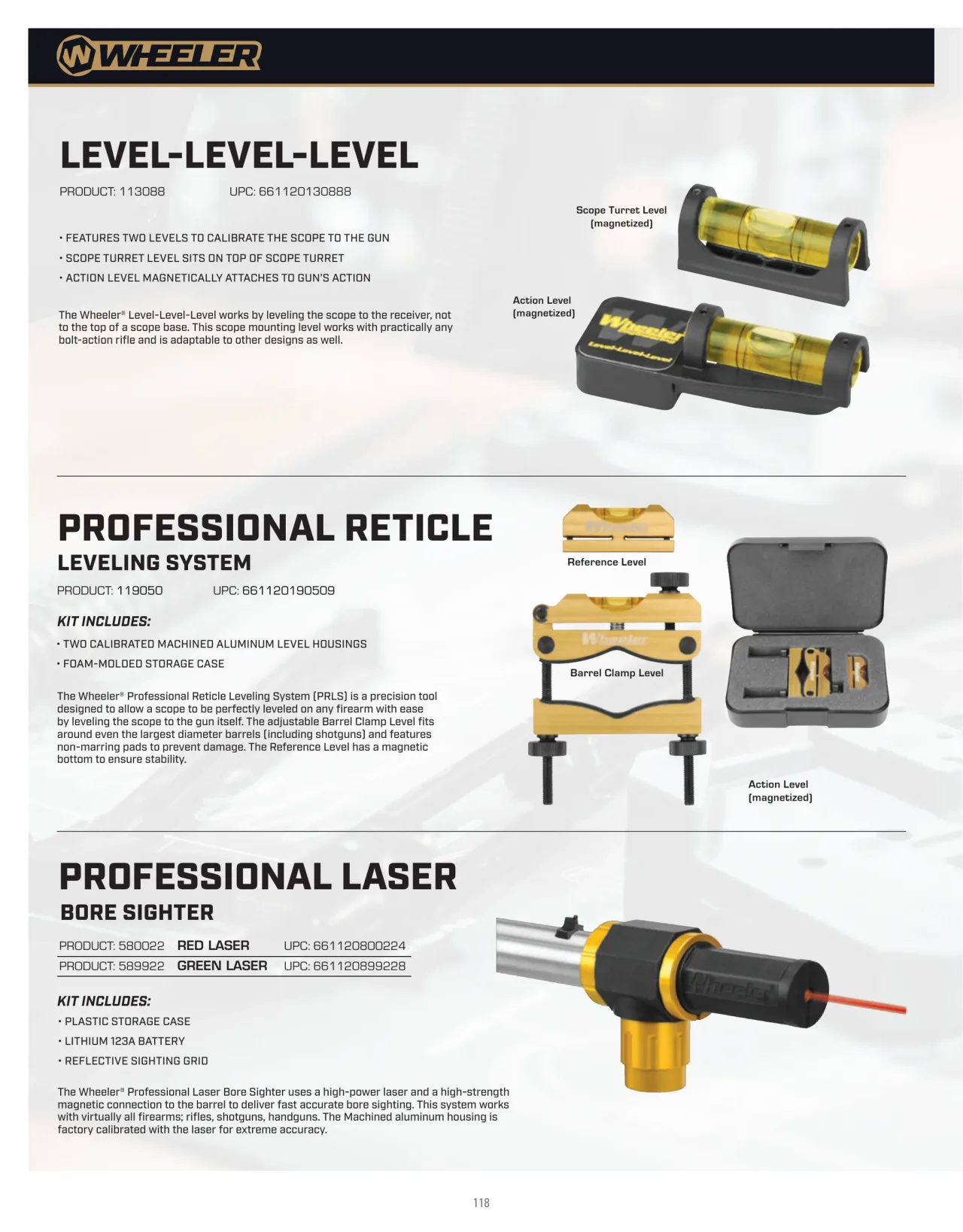 Página 118 de American Outdoor Brands · Accesorios de tiro 2023