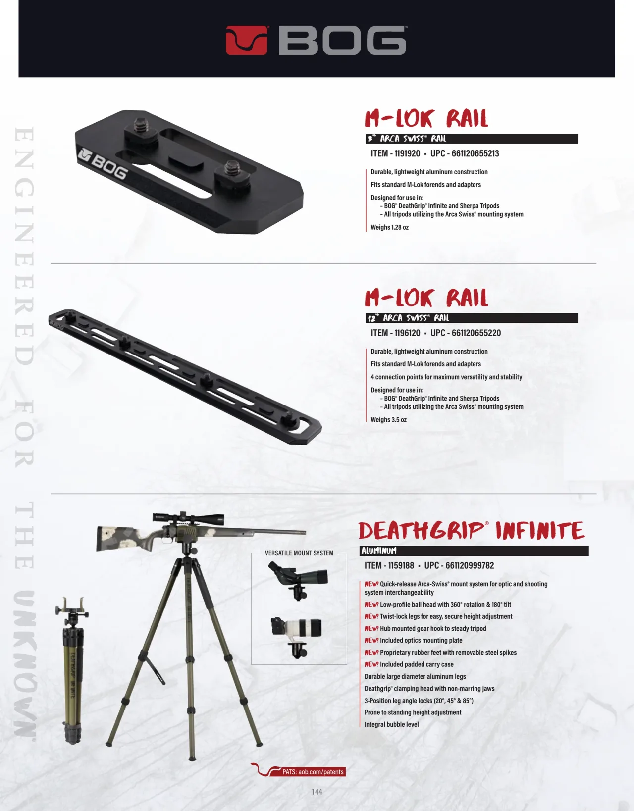 Página 144 de American Outdoor Brands · Accesorios de tiro 2023