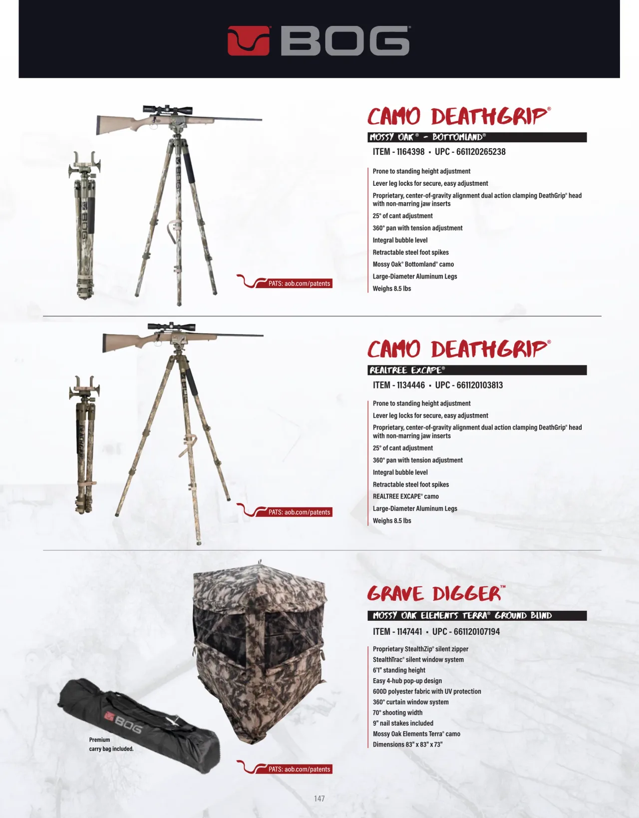 Página 147 de American Outdoor Brands · Accesorios de tiro 2023