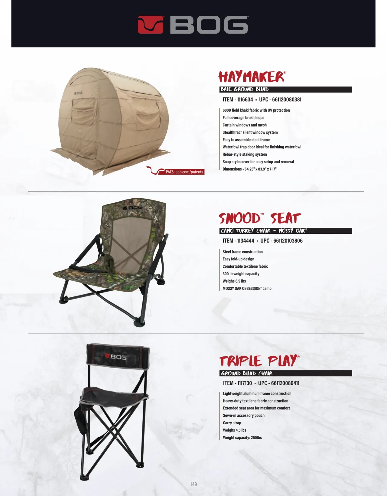 Página 149 de American Outdoor Brands · Accesorios de tiro 2023