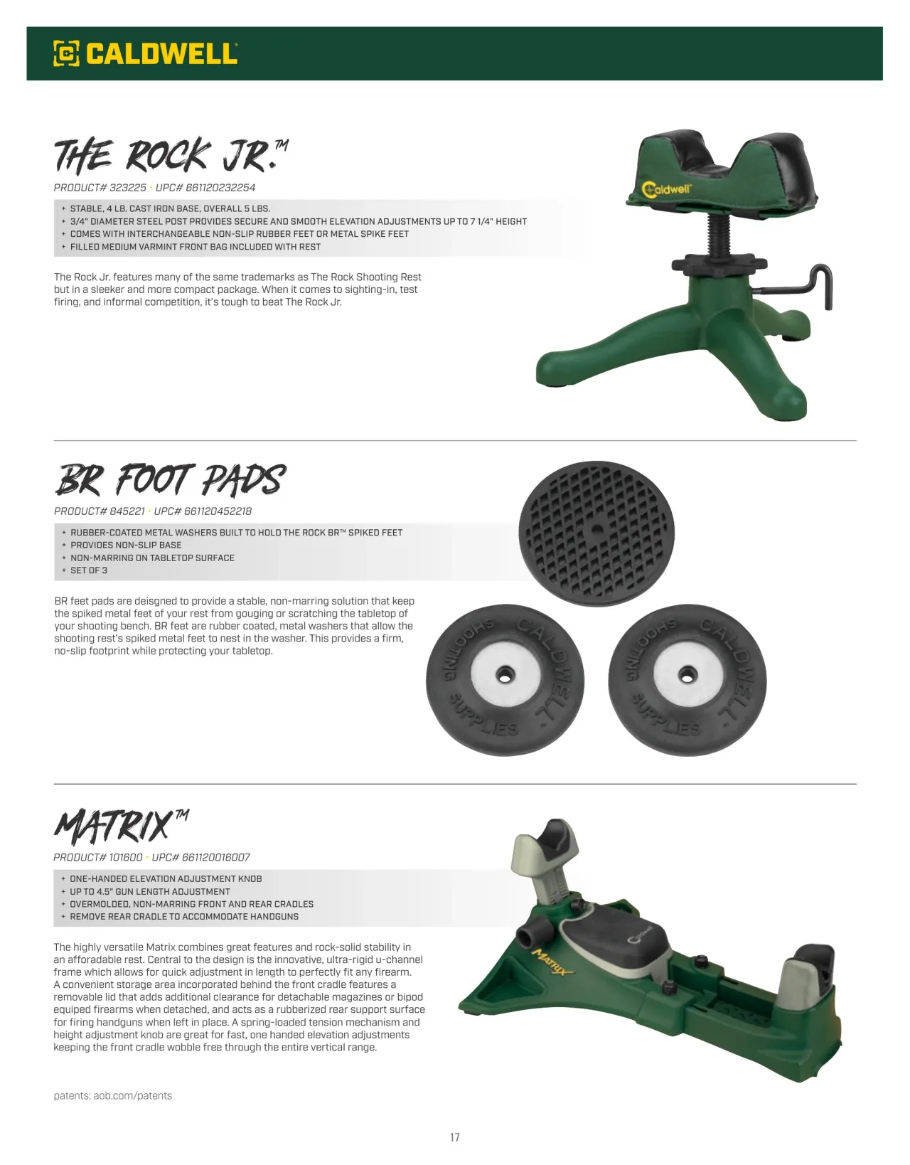 Página 17 de American Outdoor Brands · Accesorios de tiro 2023