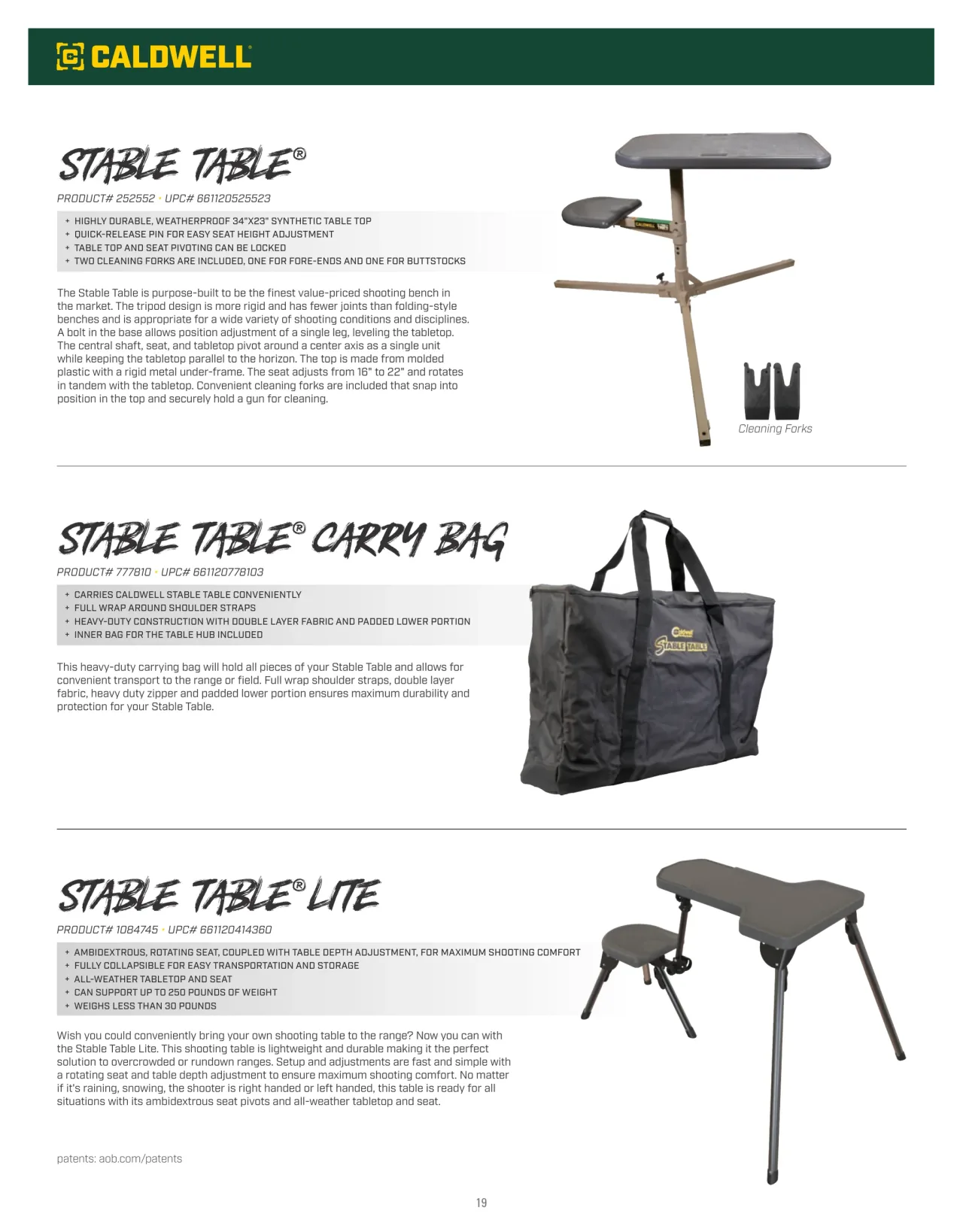 Página 19 de American Outdoor Brands · Accesorios de tiro 2023