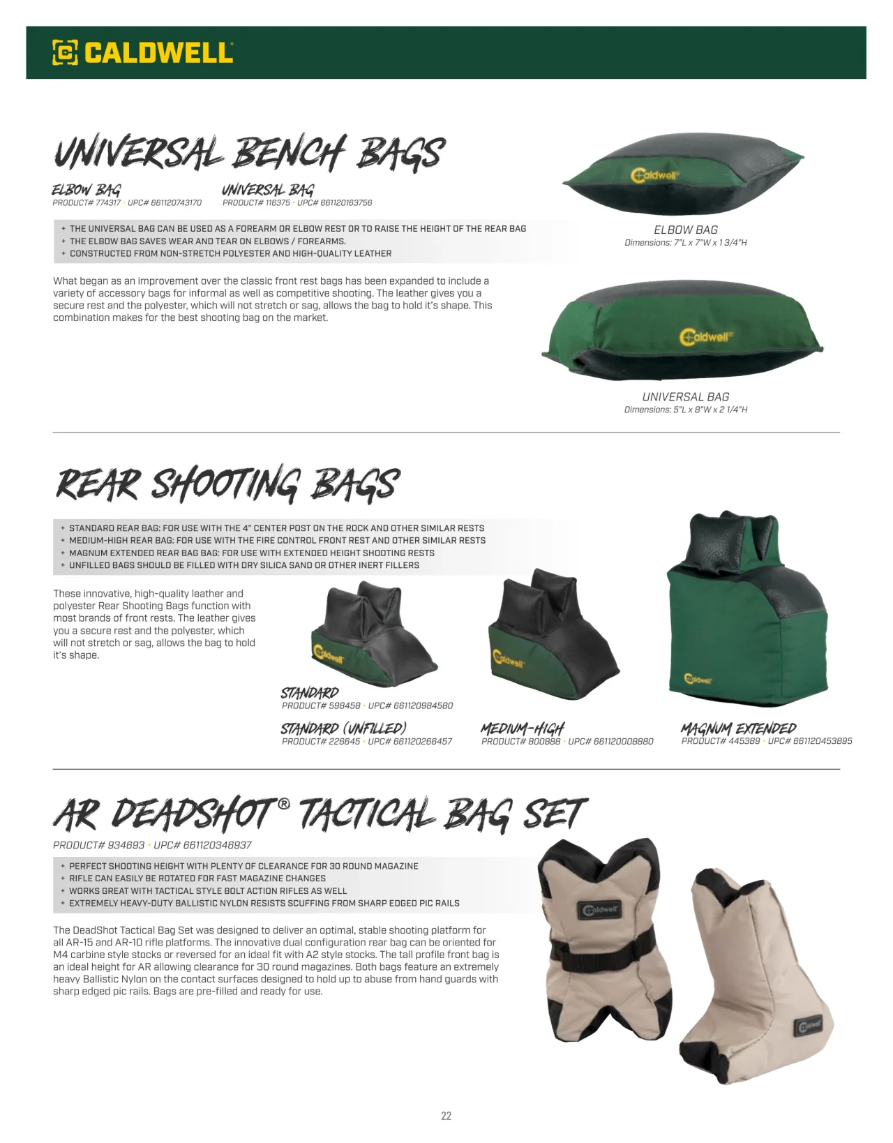 Página 22 de American Outdoor Brands · Accesorios de tiro 2023