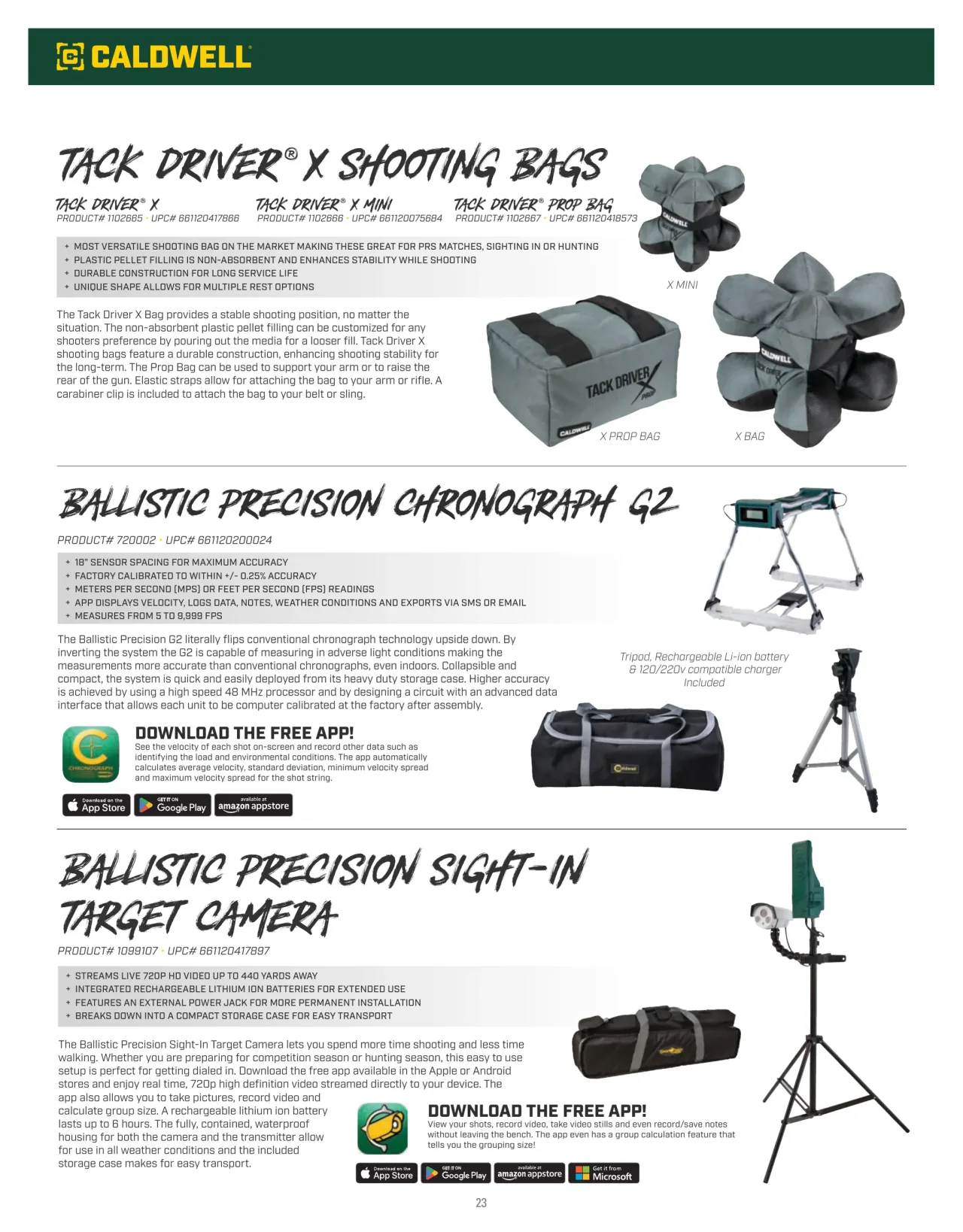 Página 23 de American Outdoor Brands · Accesorios de tiro 2023