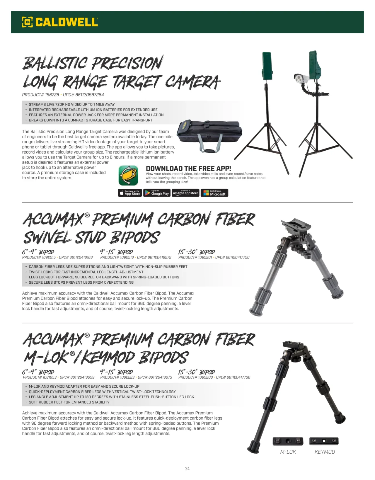 Página 24 de American Outdoor Brands · Accesorios de tiro 2023