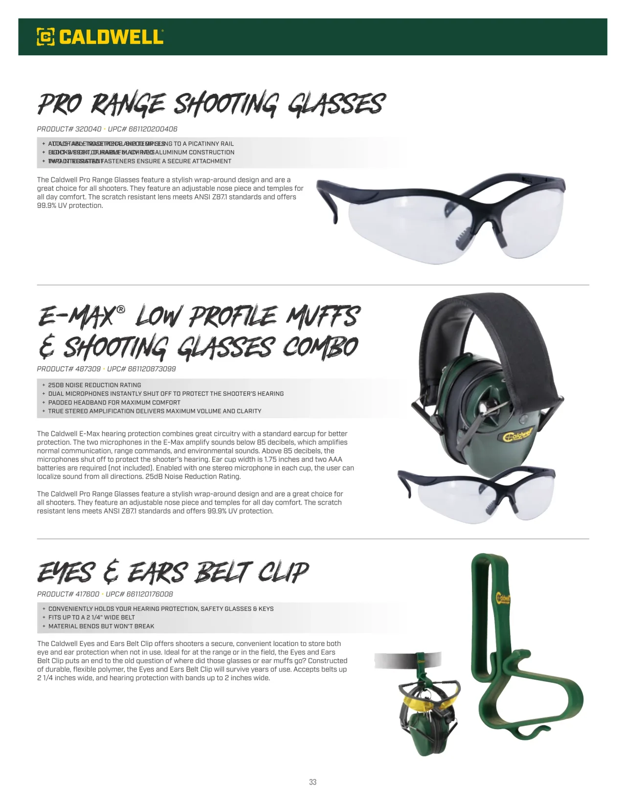 Página 33 de American Outdoor Brands · Accesorios de tiro 2023