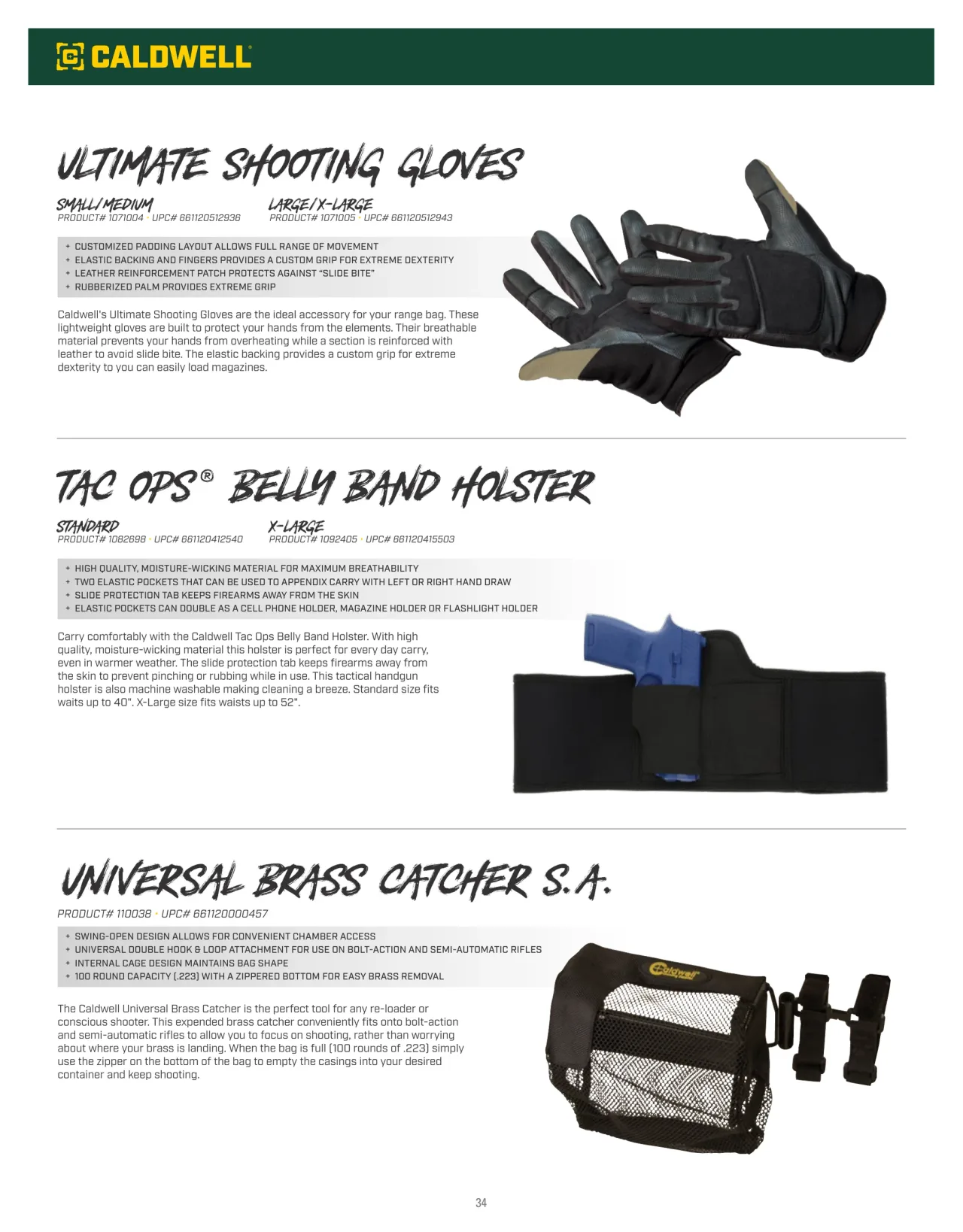 Página 34 de American Outdoor Brands · Accesorios de tiro 2023