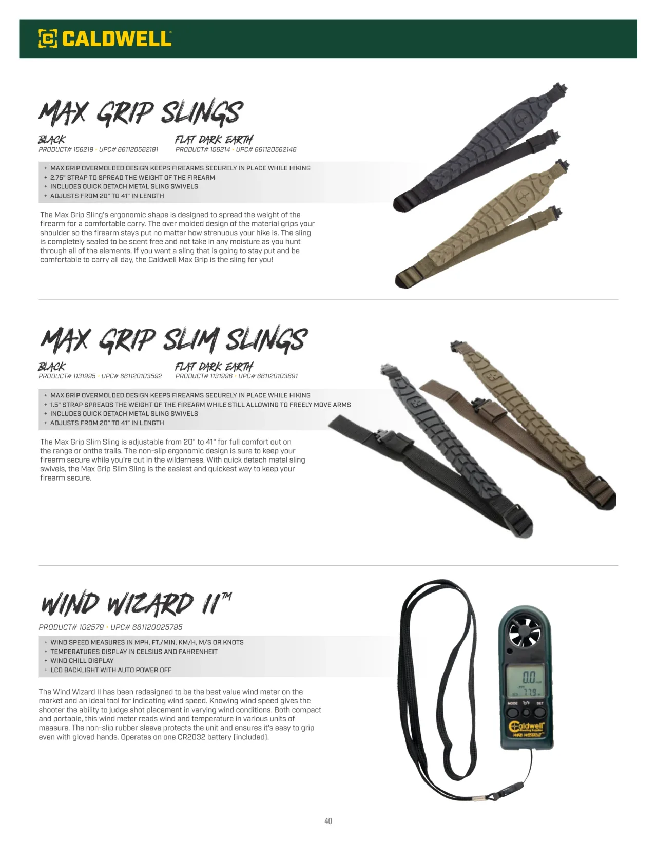 Página 40 de American Outdoor Brands · Accesorios de tiro 2023