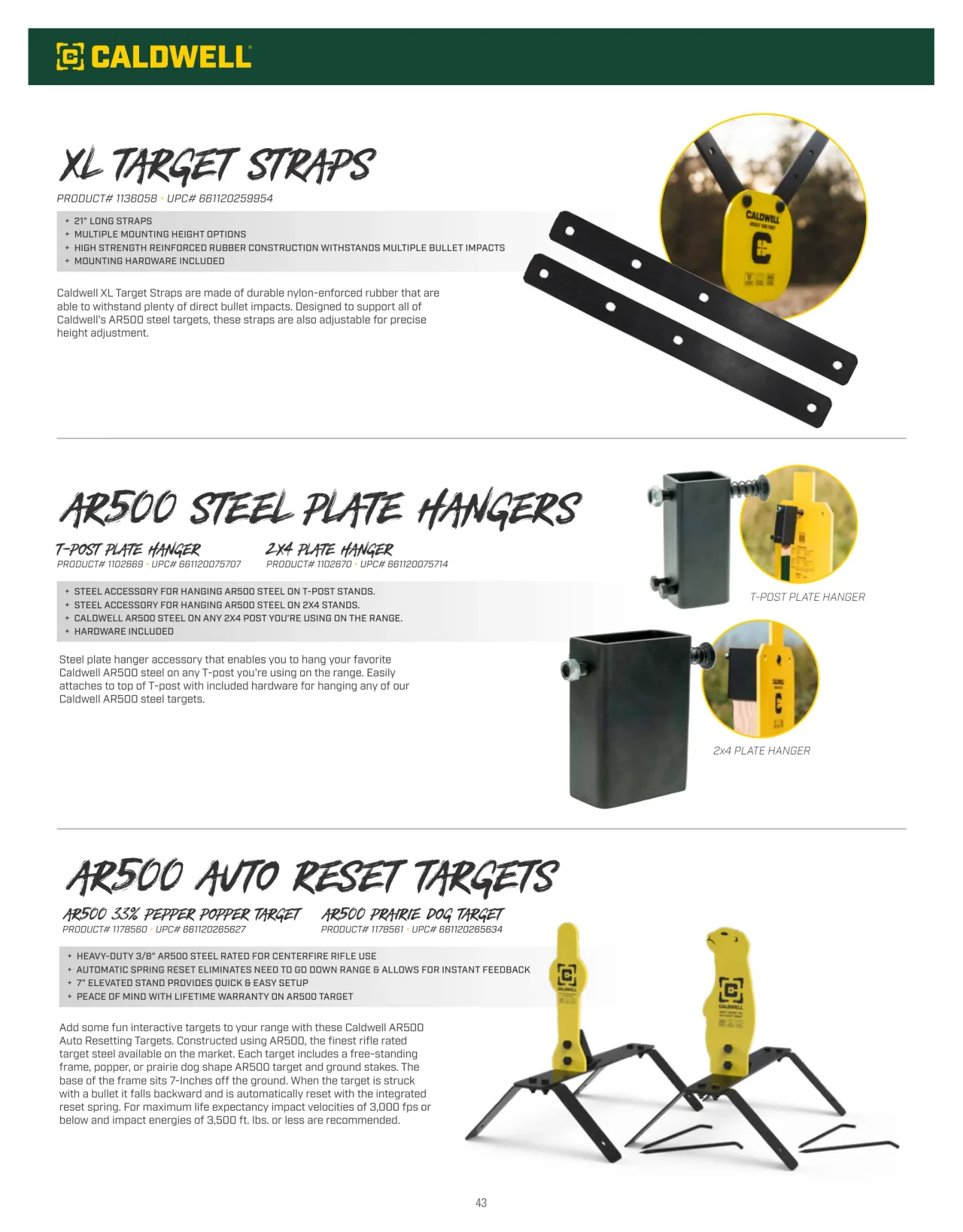 Página 43 de American Outdoor Brands · Accesorios de tiro 2023