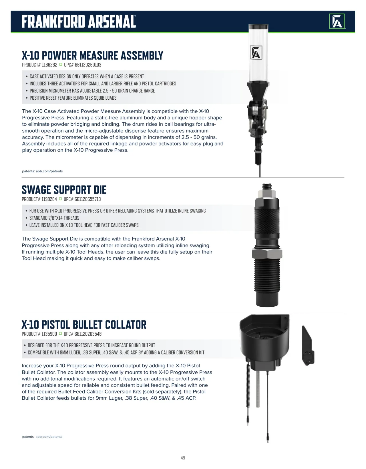 Página 49 de American Outdoor Brands · Accesorios de tiro 2023