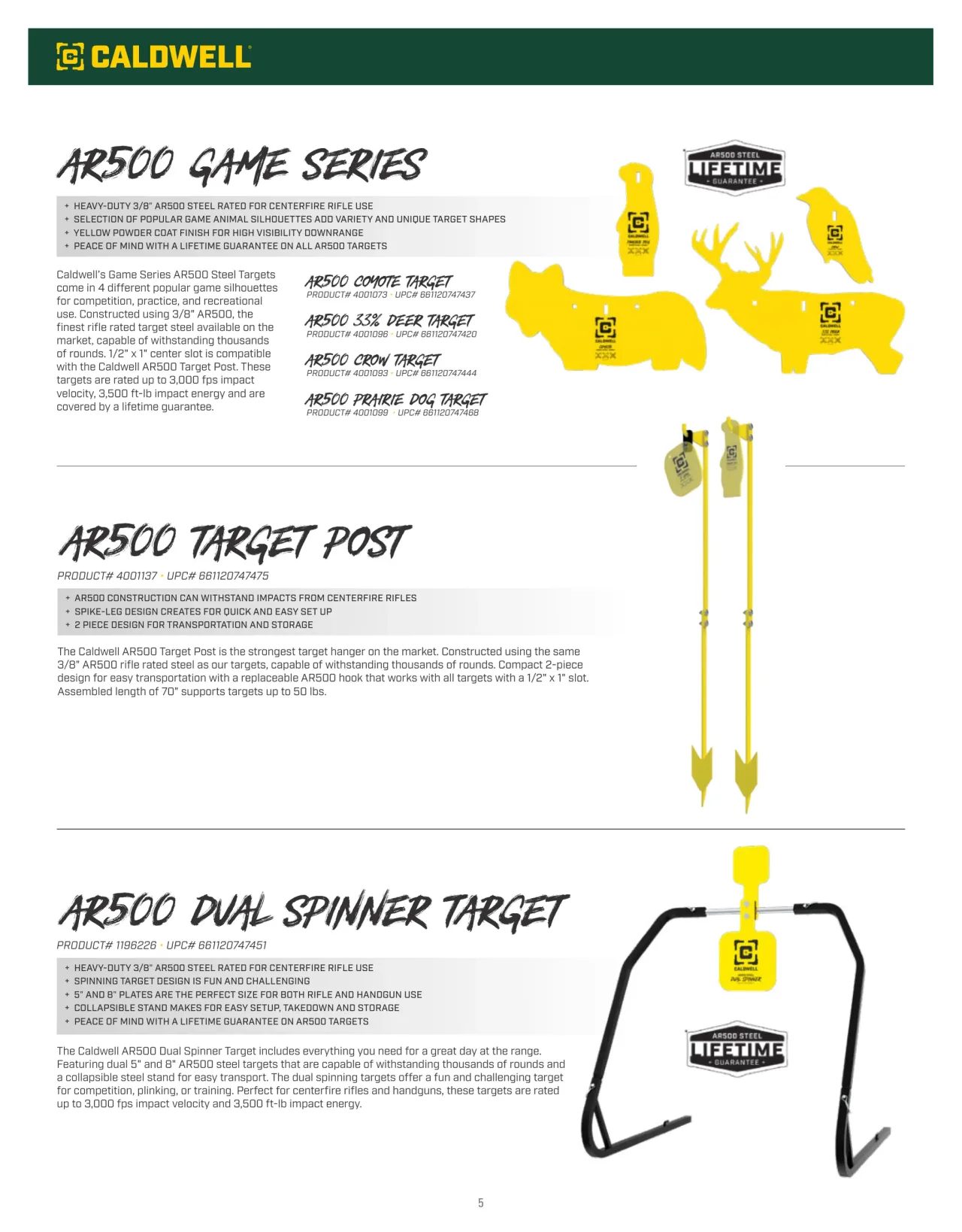 Página 5 de American Outdoor Brands · Accesorios de tiro 2023
