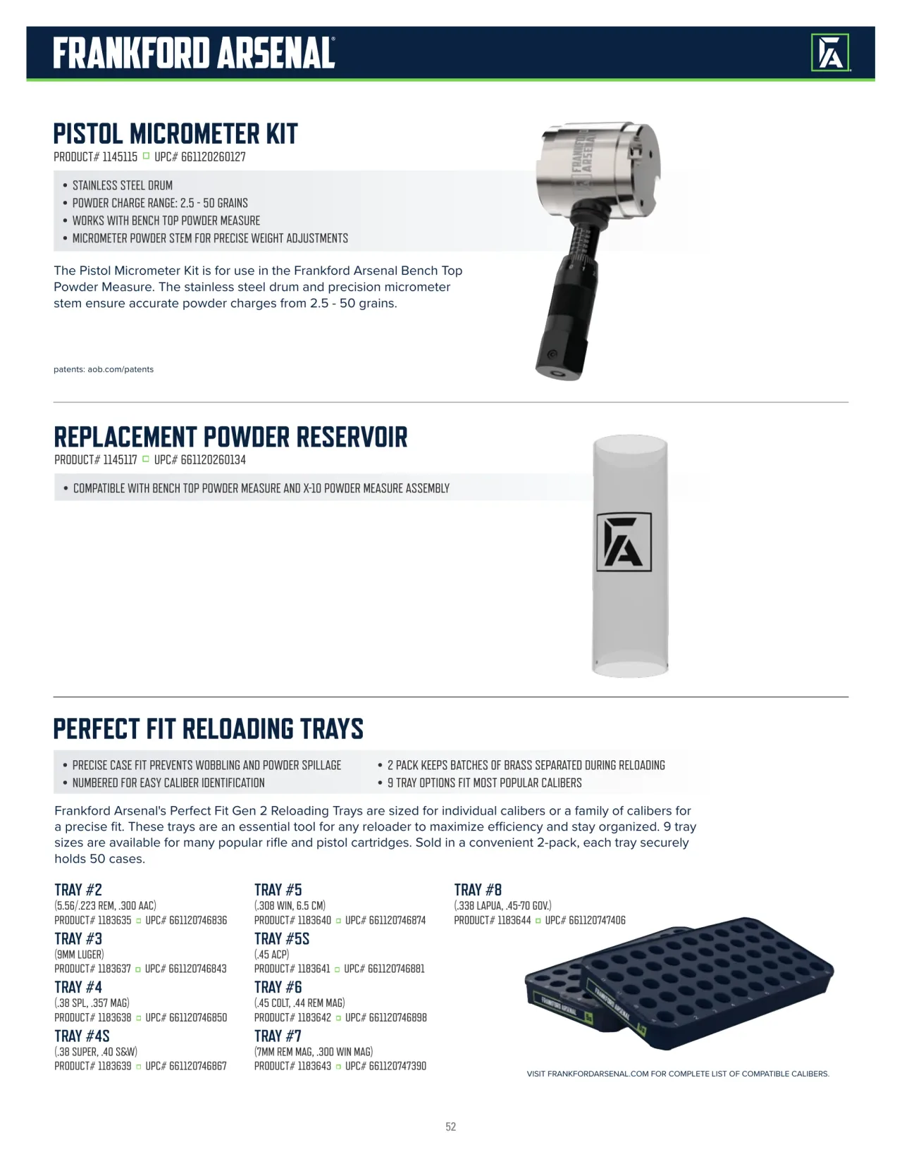 Página 52 de American Outdoor Brands · Accesorios de tiro 2023