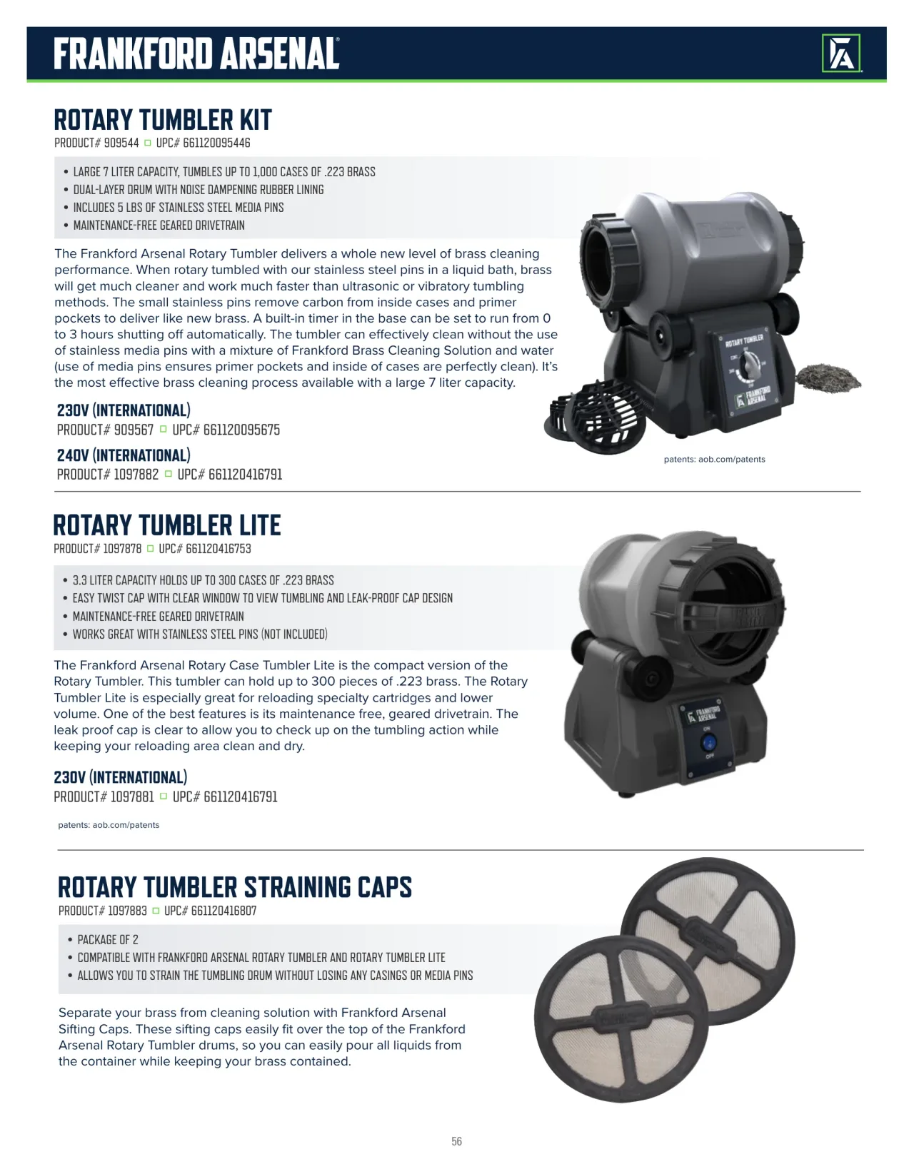 Página 56 de American Outdoor Brands · Accesorios de tiro 2023
