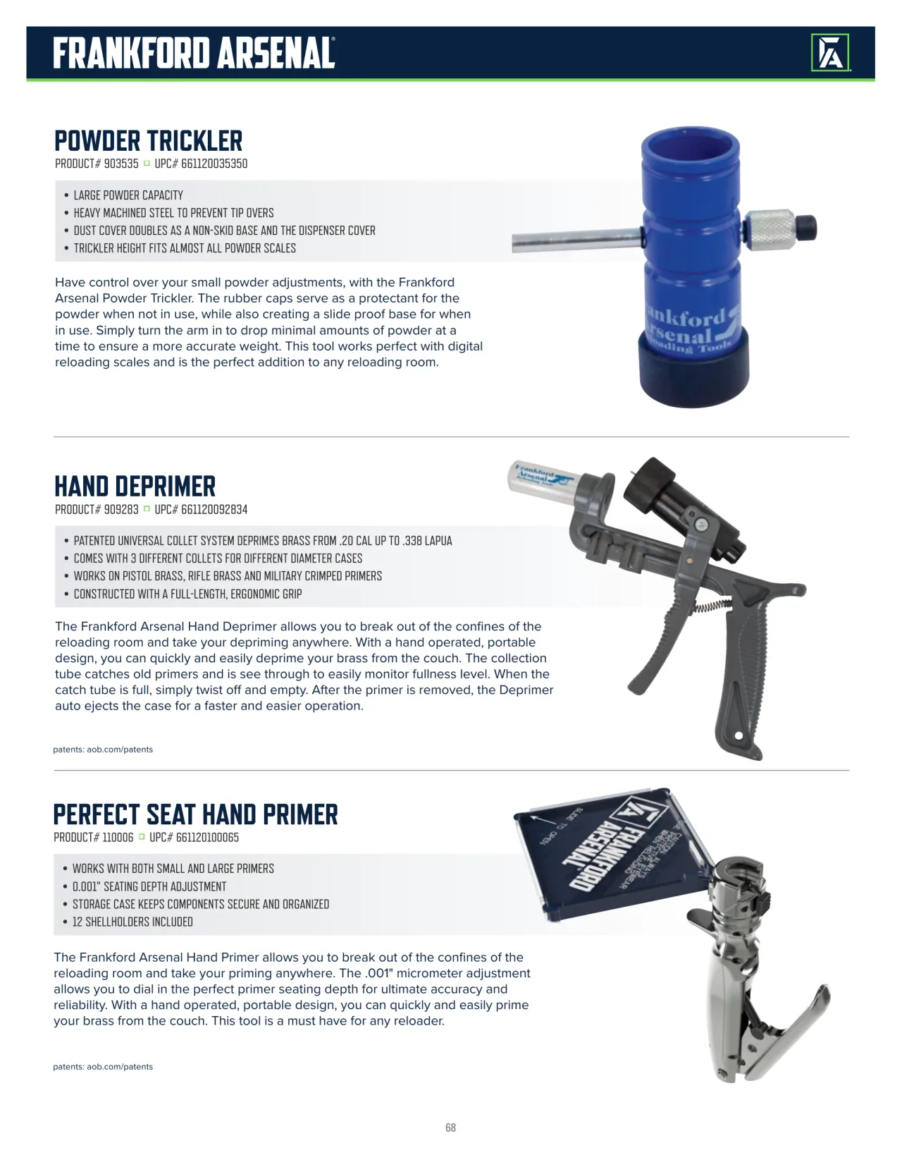 Página 68 de American Outdoor Brands · Accesorios de tiro 2023
