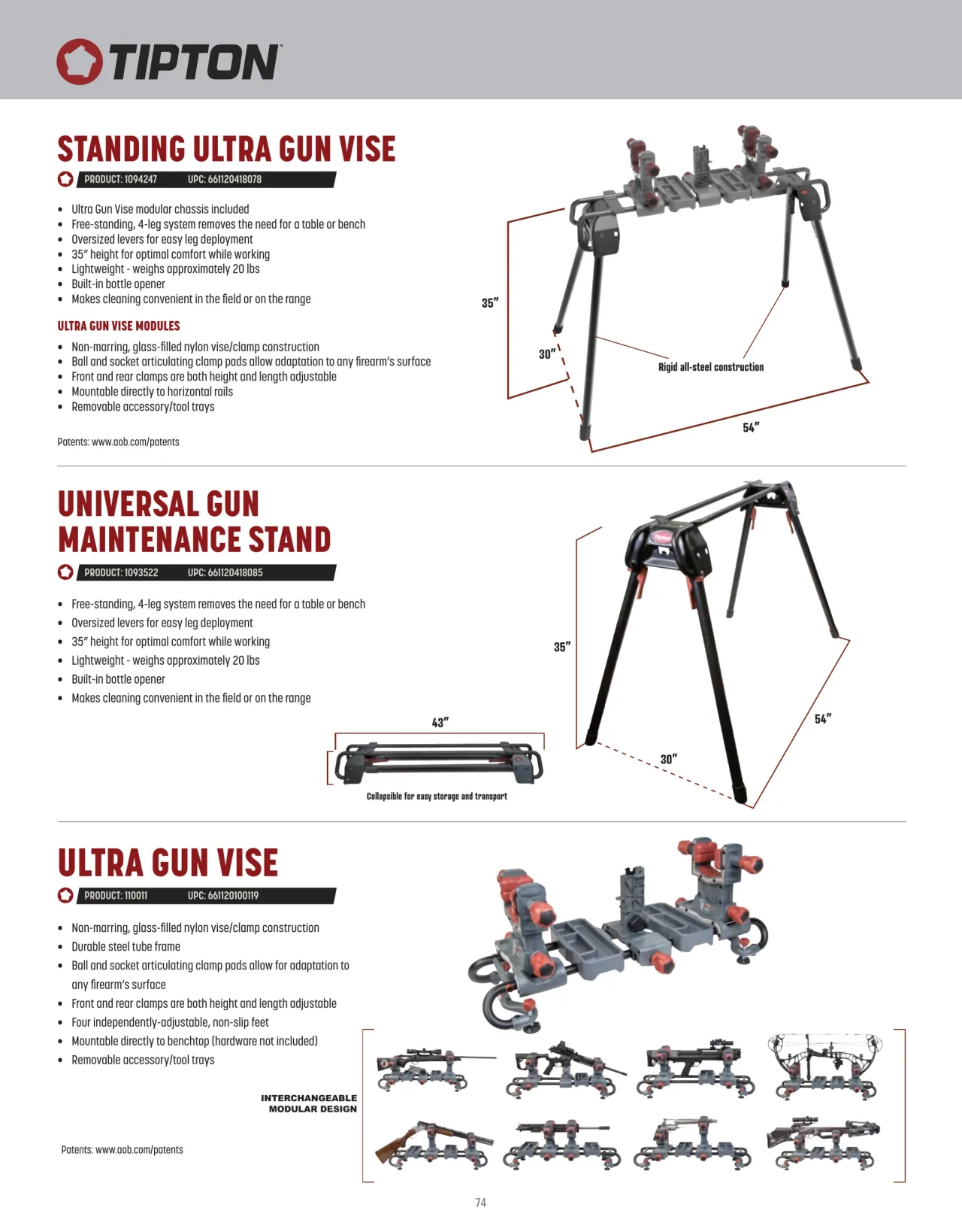 Página 74 de American Outdoor Brands · Accesorios de tiro 2023