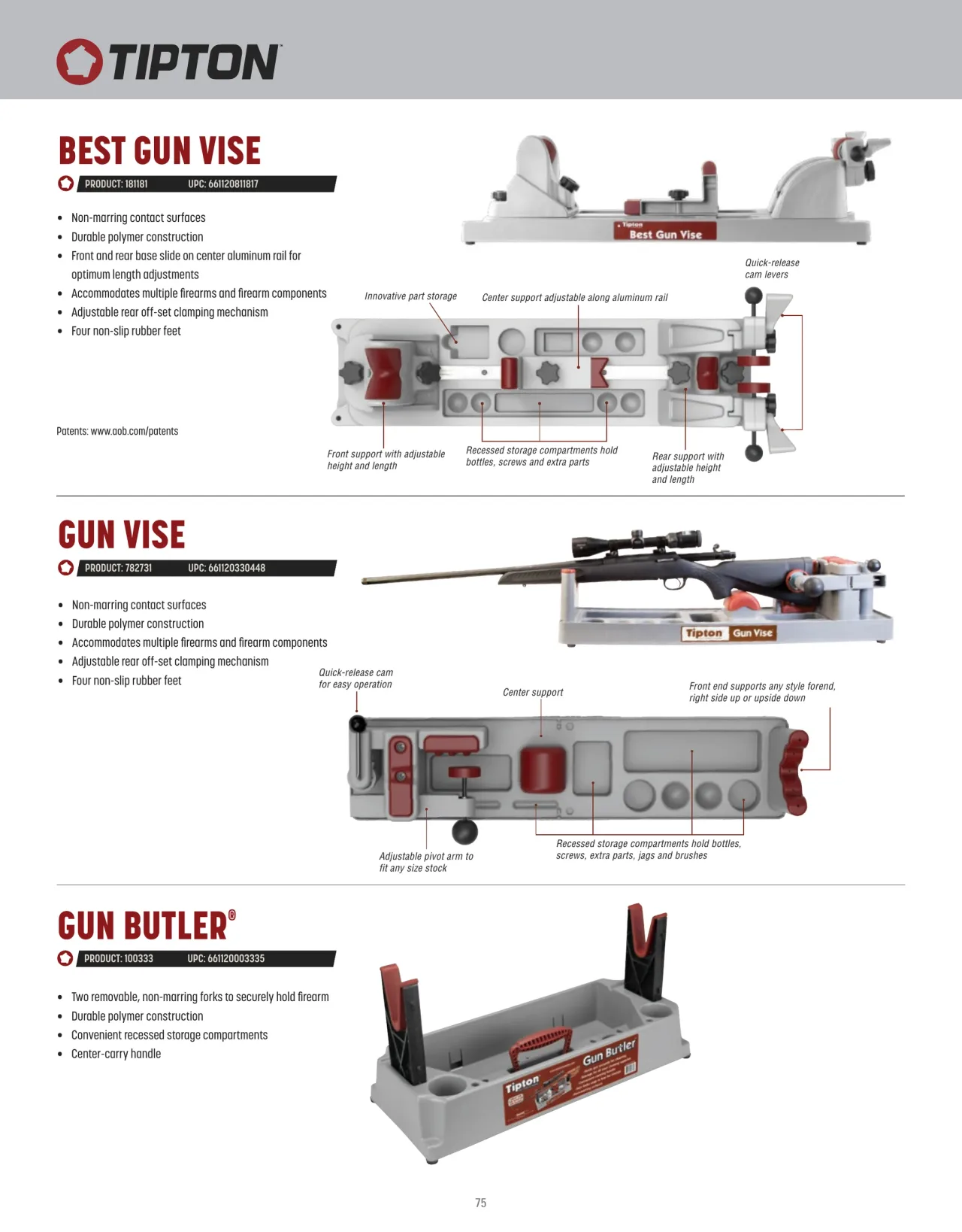 Página 75 de American Outdoor Brands · Accesorios de tiro 2023