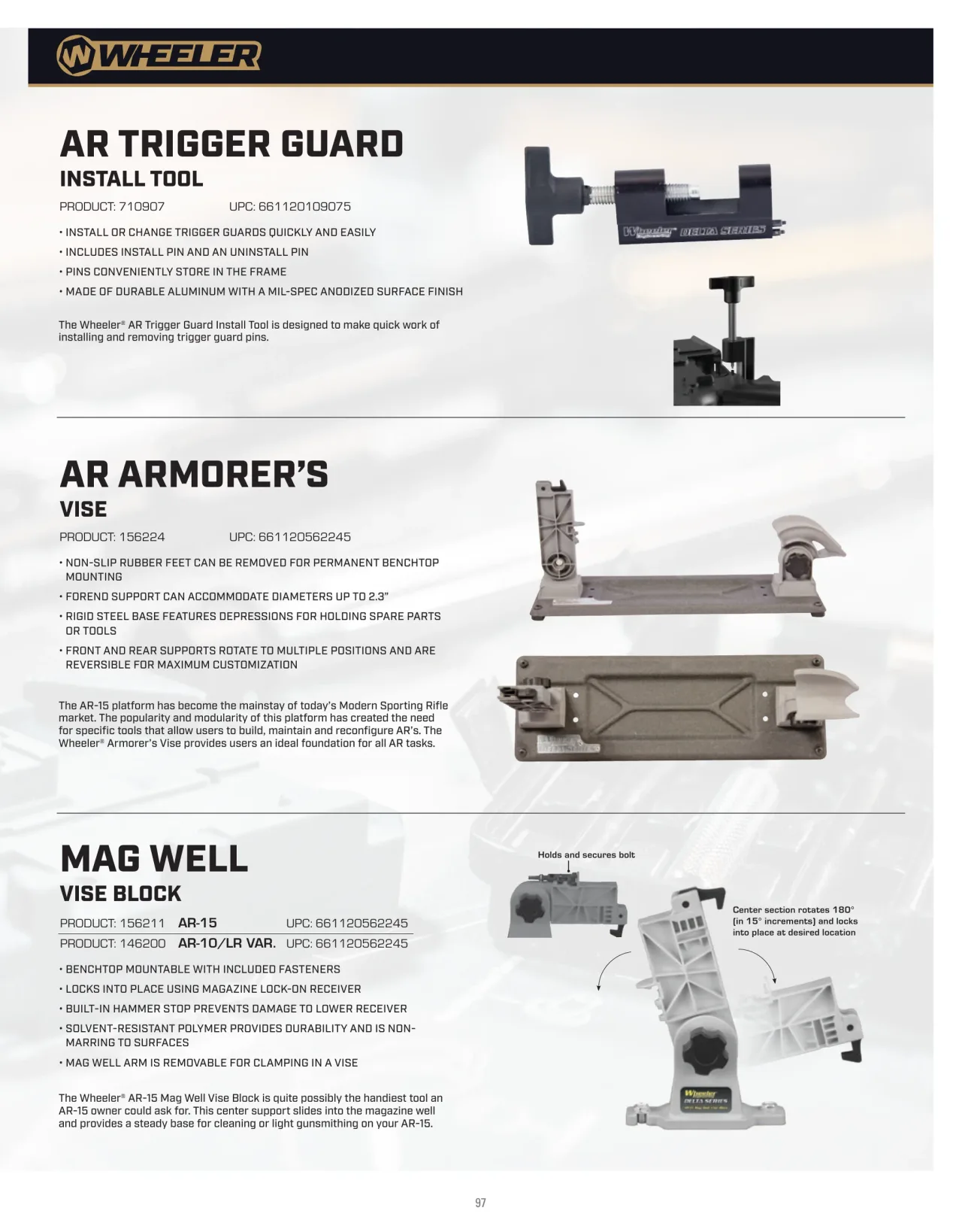 Página 97 de American Outdoor Brands · Accesorios de tiro 2023