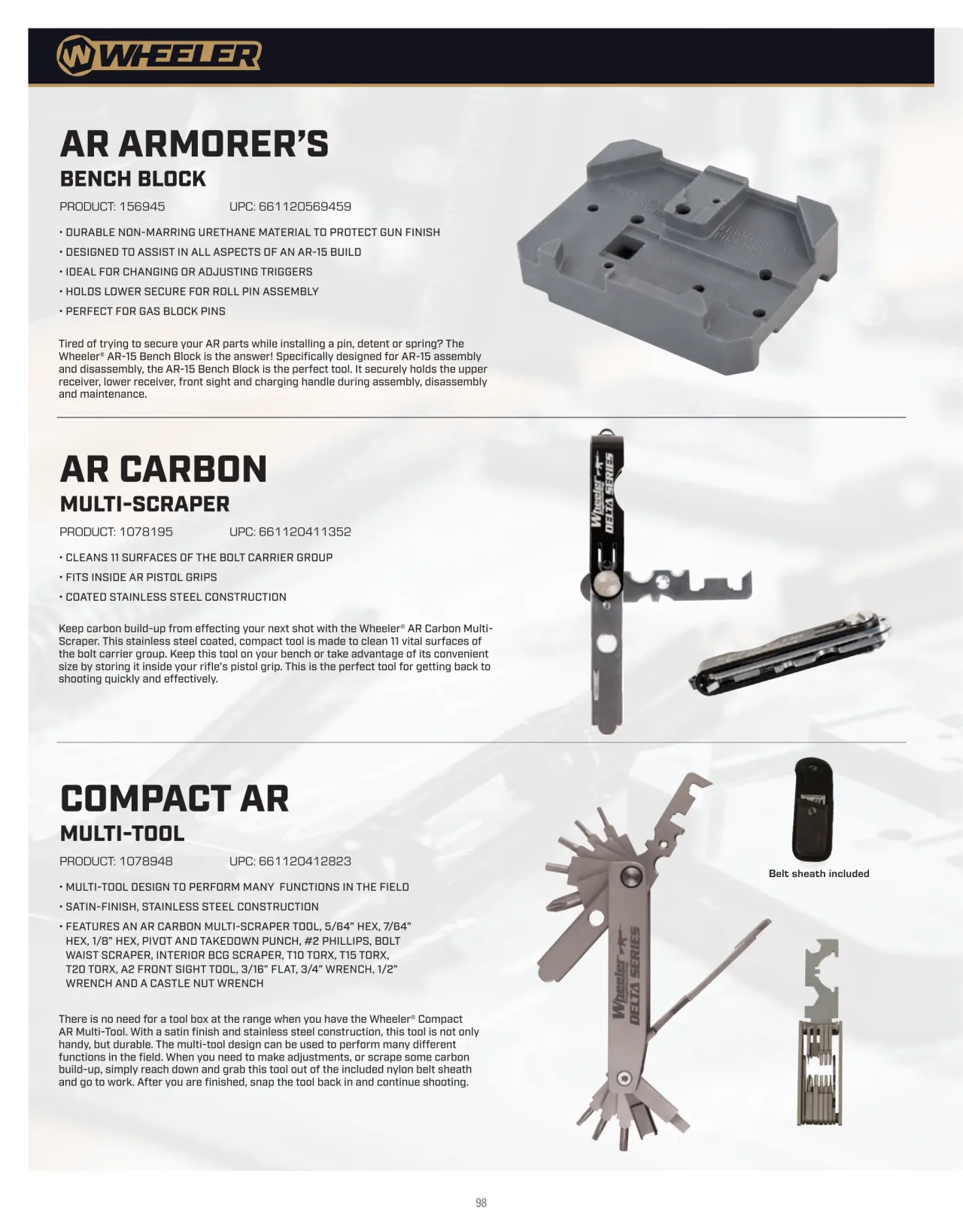 Página 98 de American Outdoor Brands · Accesorios de tiro 2023