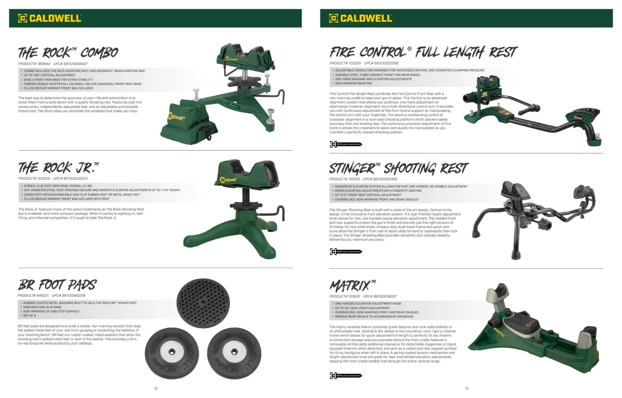 Página 10 de American Outdoor Brands · Accesorios de tiro 2025