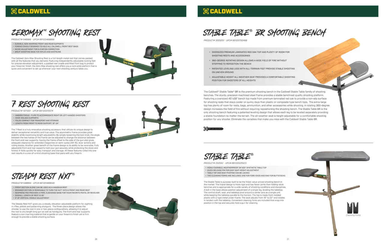 Página 11 de American Outdoor Brands · Accesorios de tiro 2025