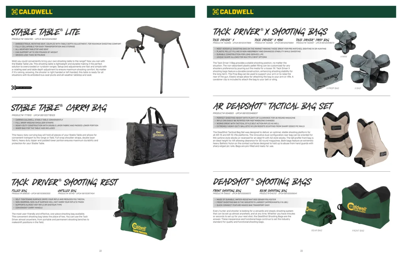 Página 12 de American Outdoor Brands · Accesorios de tiro 2025