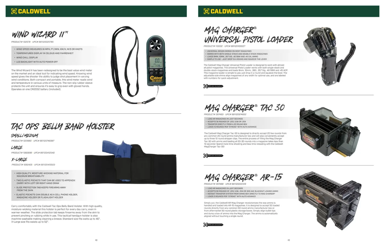 Página 25 de American Outdoor Brands · Accesorios de tiro 2025