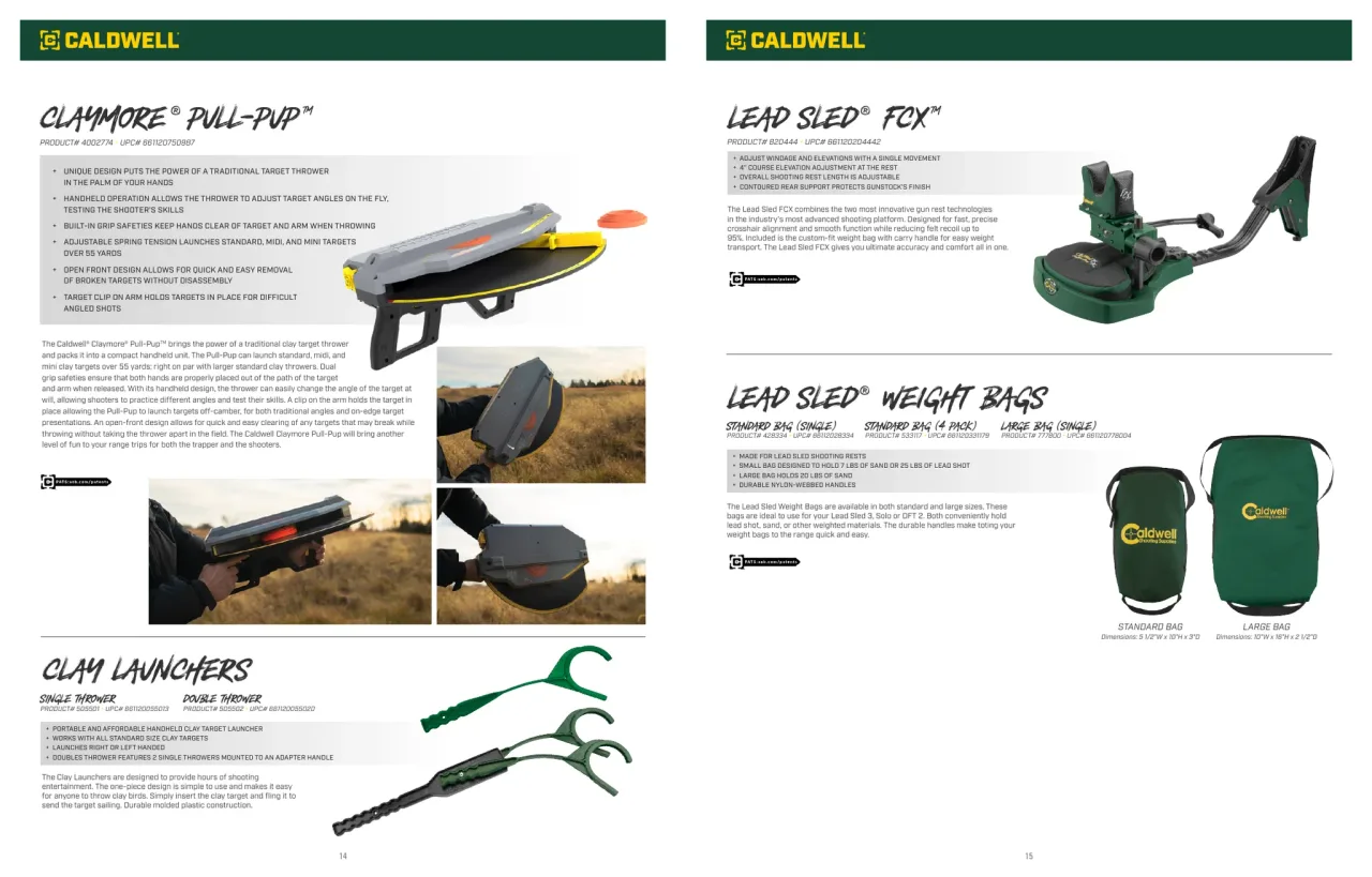 Página 8 de American Outdoor Brands · Accesorios de tiro 2025