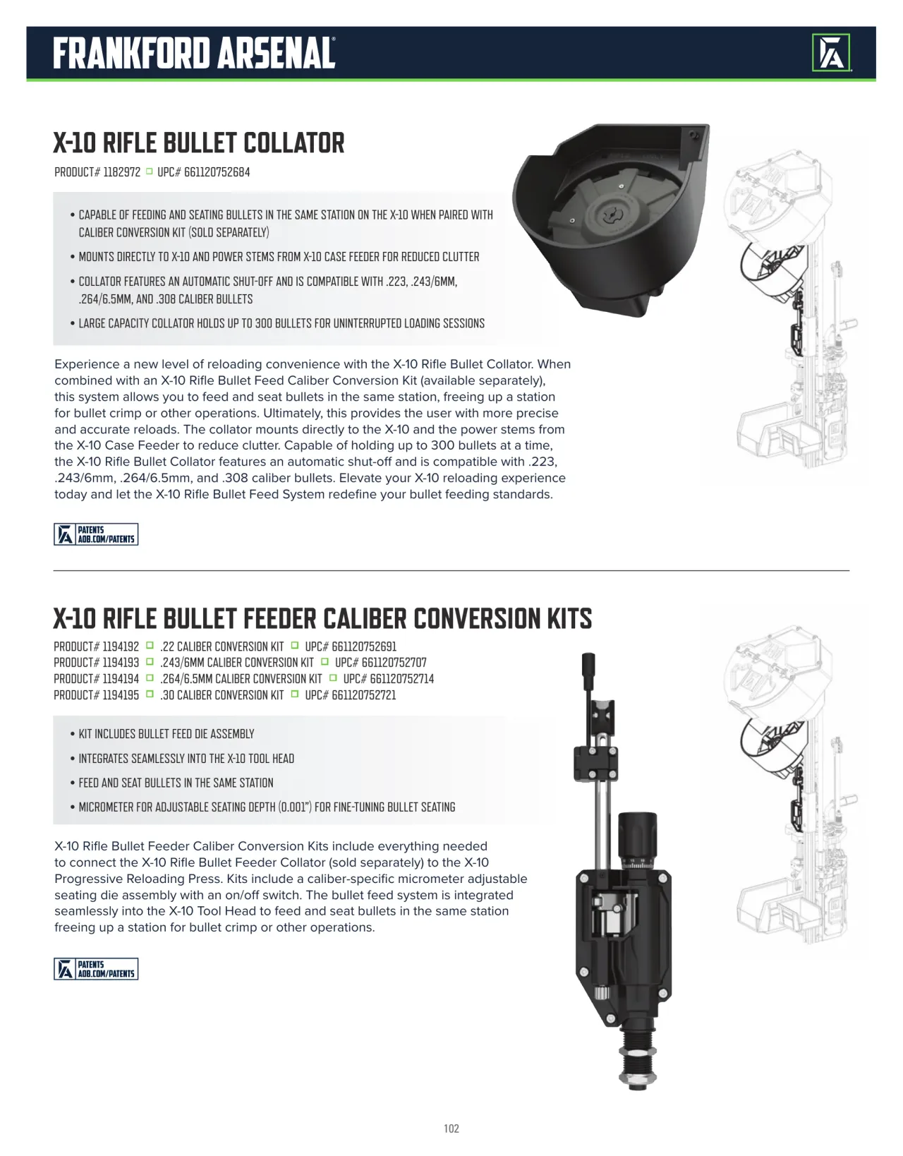 Página 102 de American Outdoor Brands · Accesorios de tiro 2026