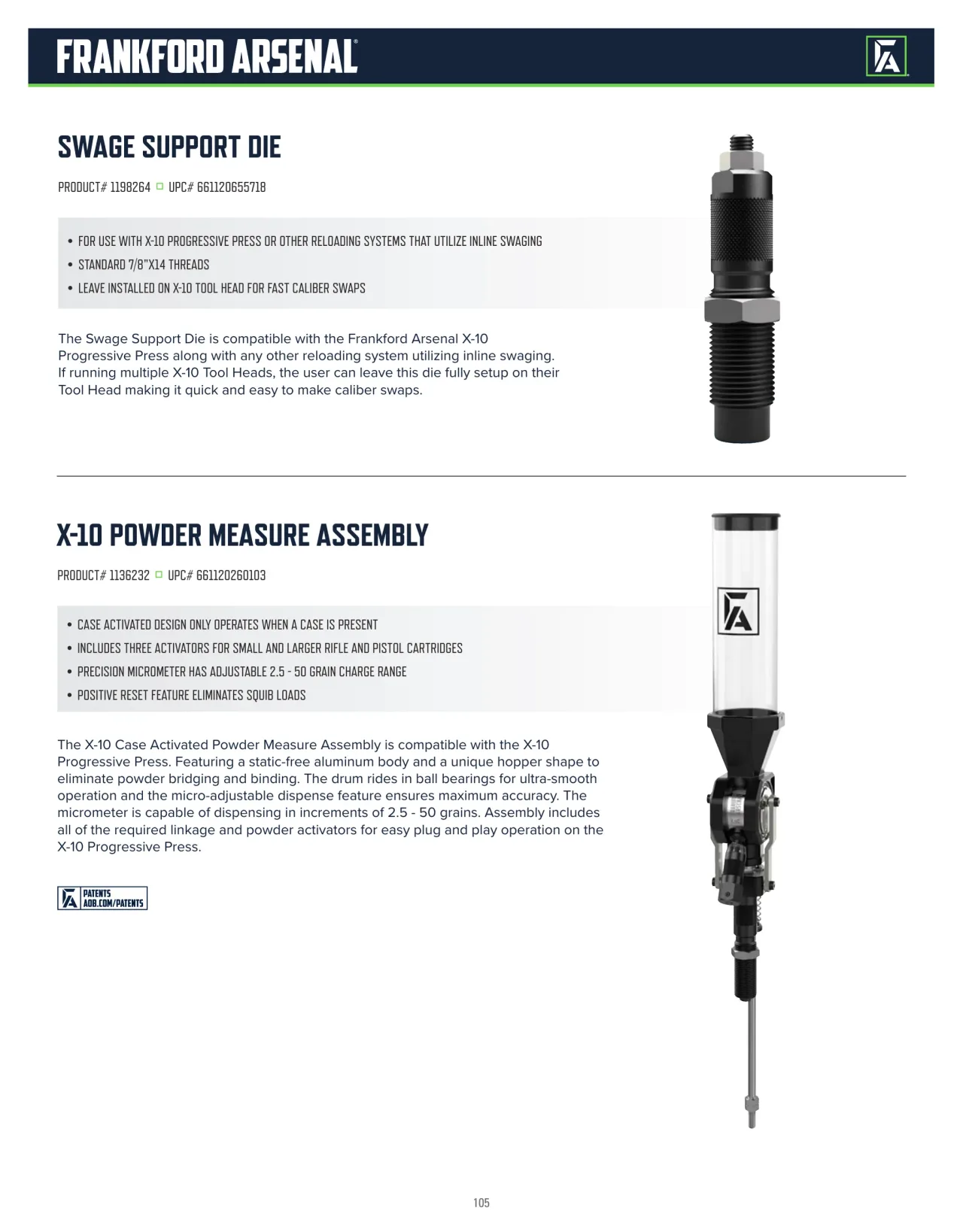 Página 105 de American Outdoor Brands · Accesorios de tiro 2026