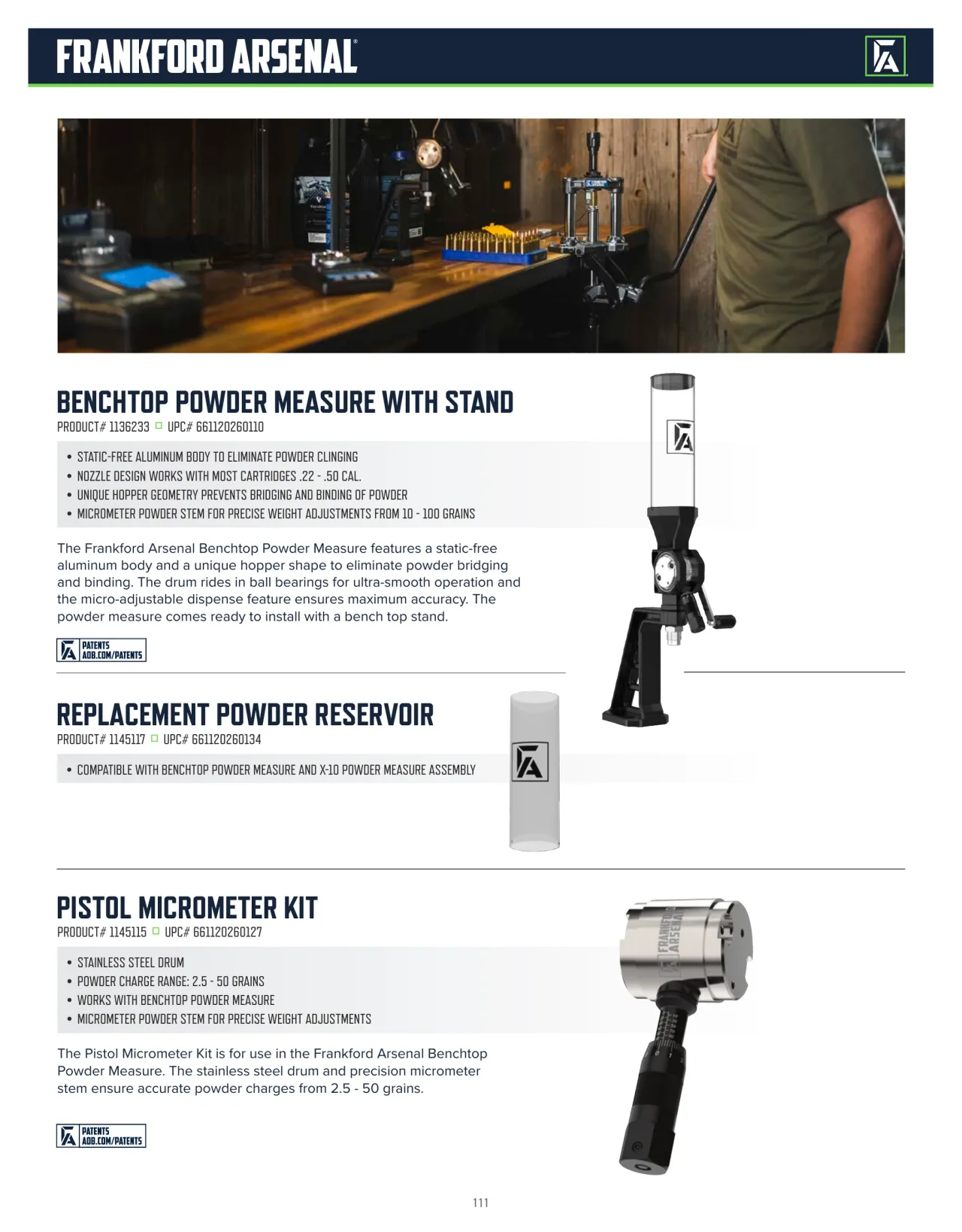 Página 111 de American Outdoor Brands · Accesorios de tiro 2026