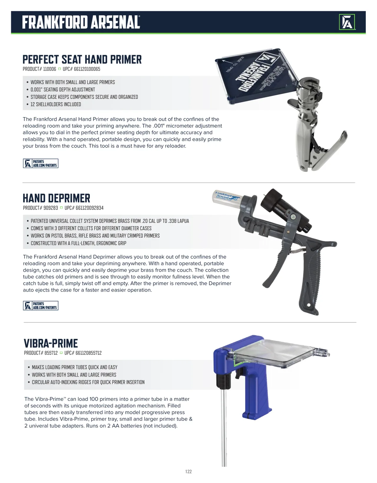 Página 122 de American Outdoor Brands · Accesorios de tiro 2026