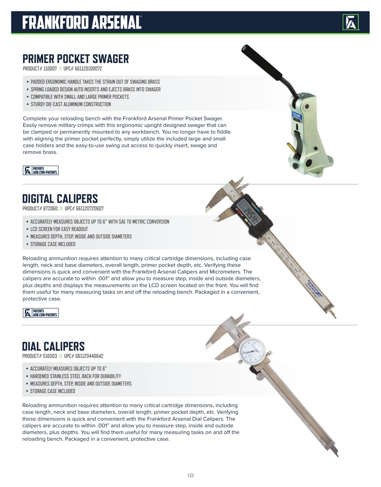 Página 123 de American Outdoor Brands · Accesorios de tiro 2026