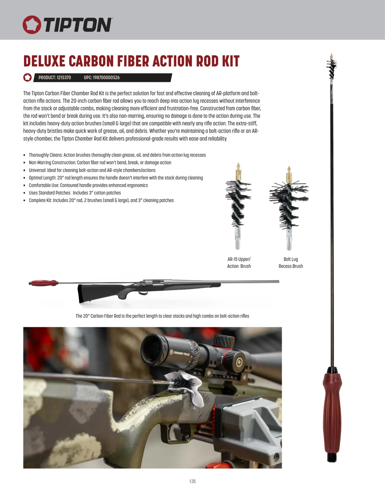 Página 135 de American Outdoor Brands · Accesorios de tiro 2026