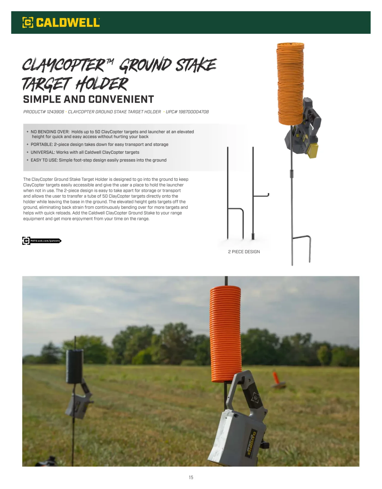 Página 15 de American Outdoor Brands · Accesorios de tiro 2026