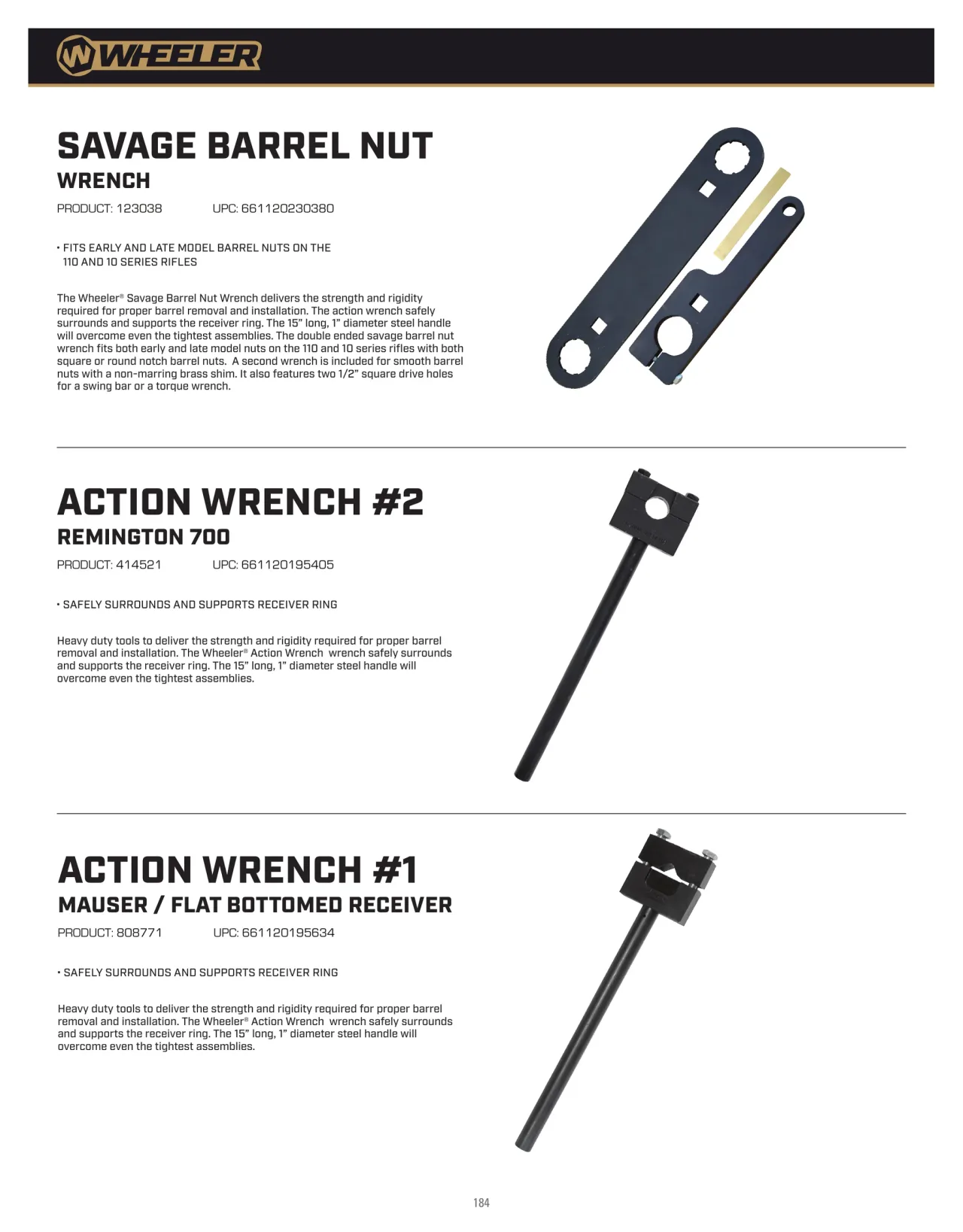 Página 184 de American Outdoor Brands · Accesorios de tiro 2026
