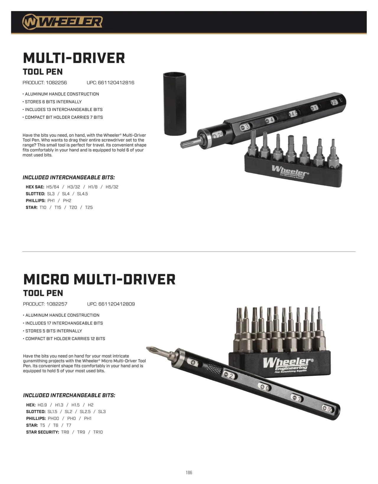 Página 186 de American Outdoor Brands · Accesorios de tiro 2026