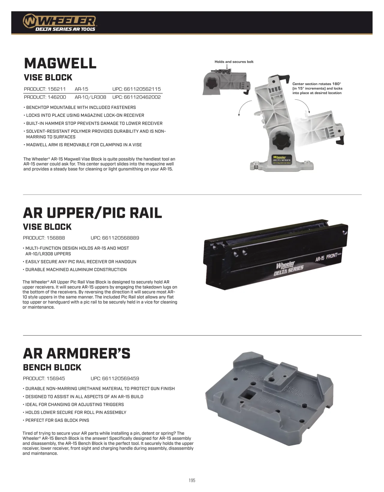Página 195 de American Outdoor Brands · Accesorios de tiro 2026
