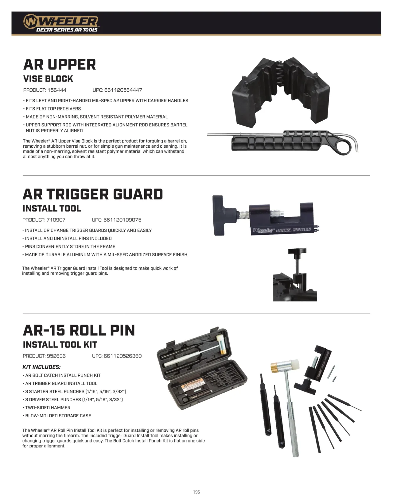 Página 196 de American Outdoor Brands · Accesorios de tiro 2026