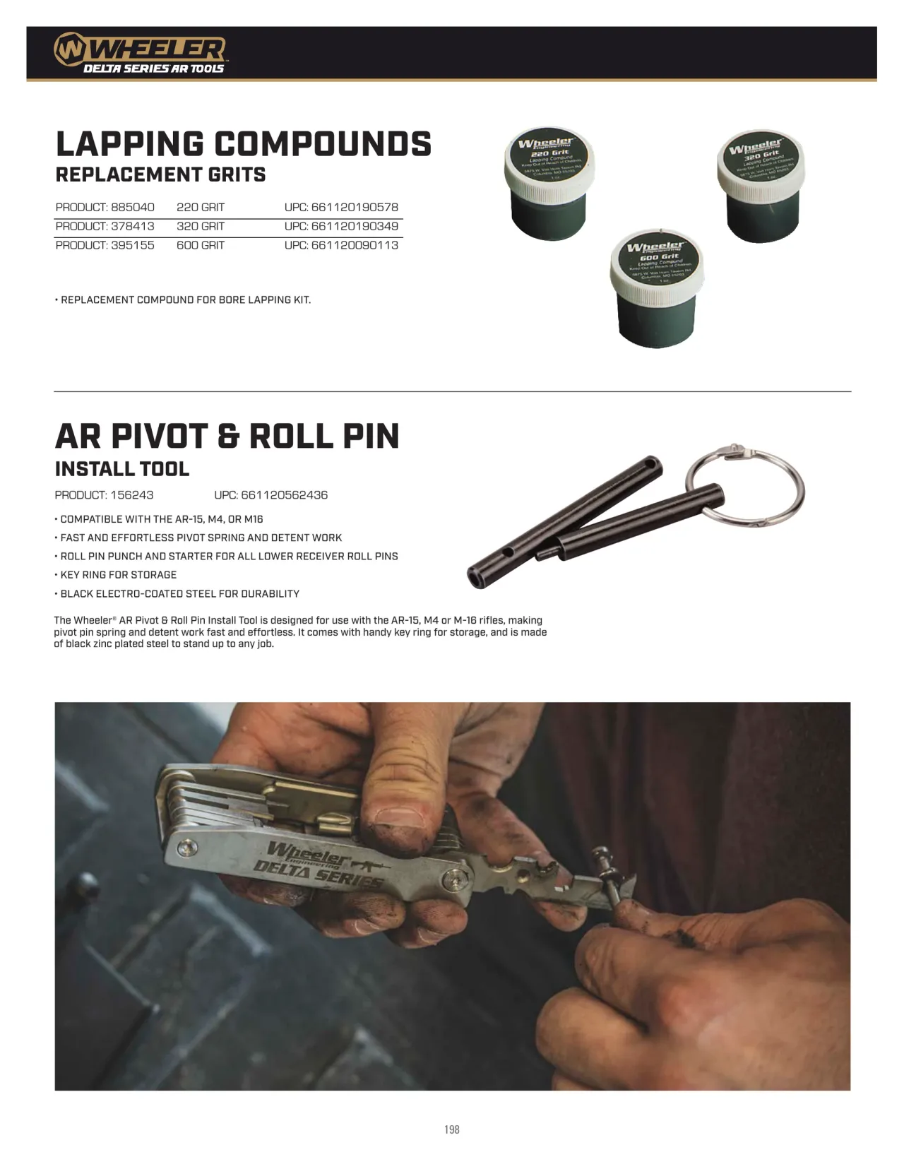 Página 198 de American Outdoor Brands · Accesorios de tiro 2026