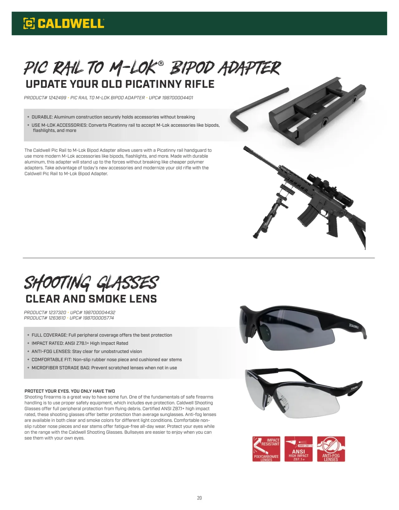 Página 20 de American Outdoor Brands · Accesorios de tiro 2026