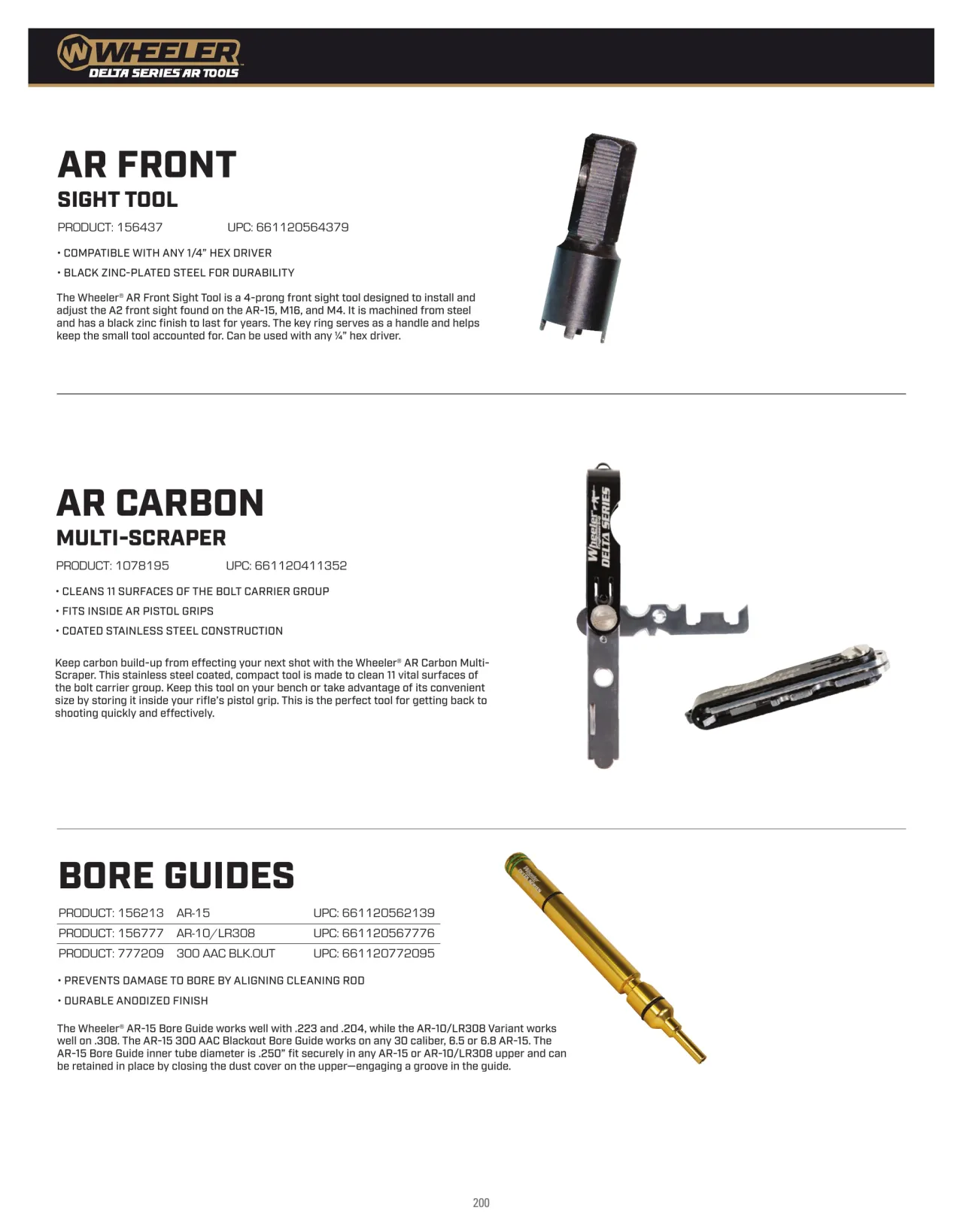 Página 200 de American Outdoor Brands · Accesorios de tiro 2026