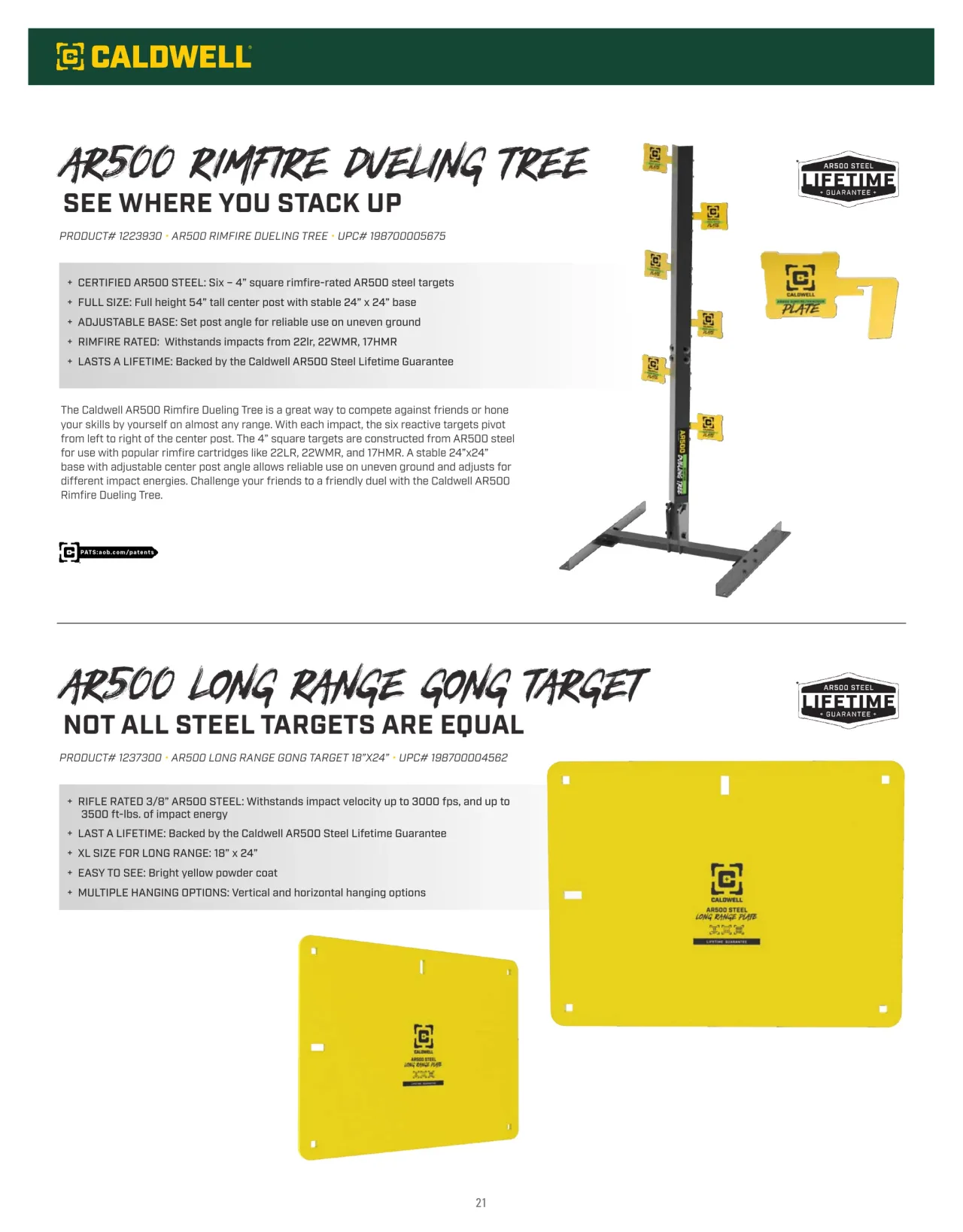 Página 21 de American Outdoor Brands · Accesorios de tiro 2026