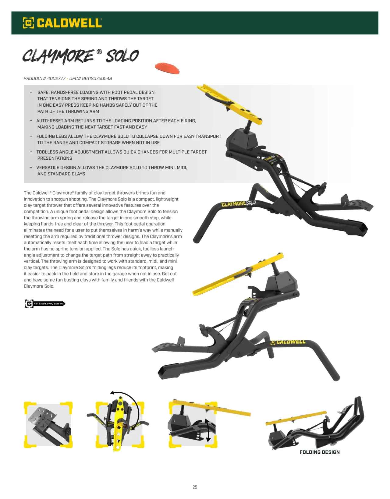 Página 25 de American Outdoor Brands · Accesorios de tiro 2026