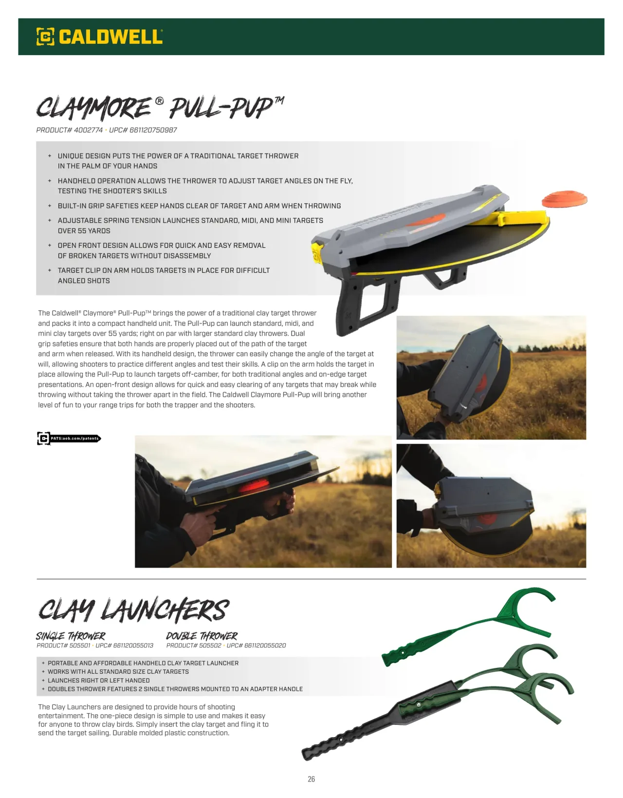 Página 26 de American Outdoor Brands · Accesorios de tiro 2026