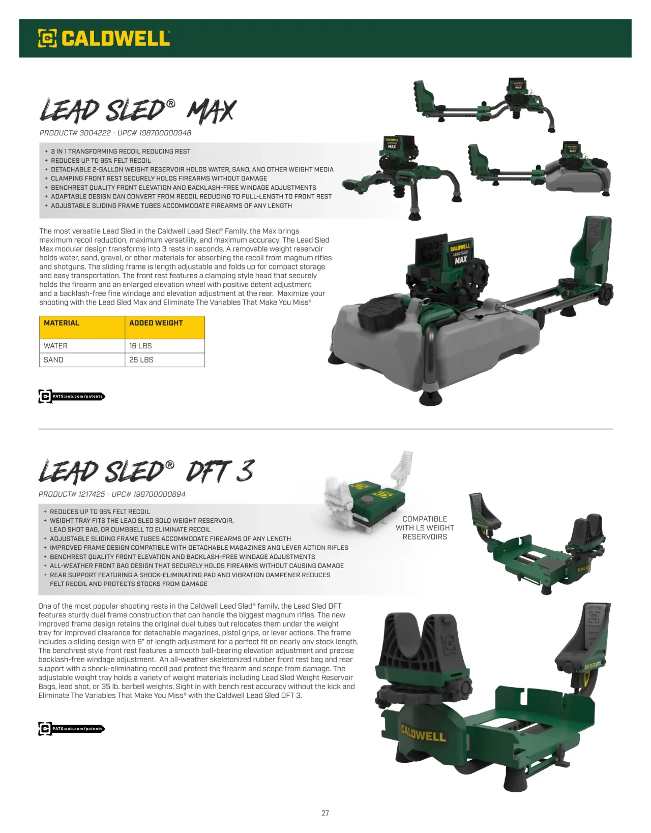 Página 27 de American Outdoor Brands · Accesorios de tiro 2026